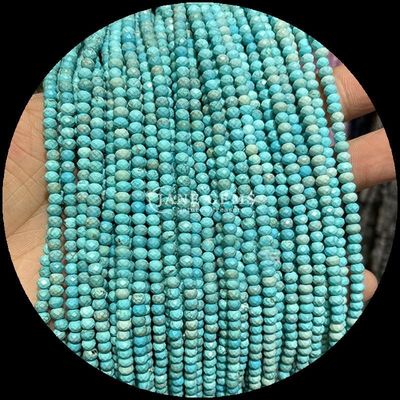 Lapis Lazuli Apatite Perle de pierre précieuse naturelle en forme d'abaque en forme de façade Franges de perles lâches pour l'énergie de guérison et la fabrication de bijoux bricolage