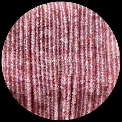 Tourmaline grenat pierre précieuse naturelle perles facettes en forme d' abaque perles en vrac fils pour l' énergie de guérison et de bricolage bijoux