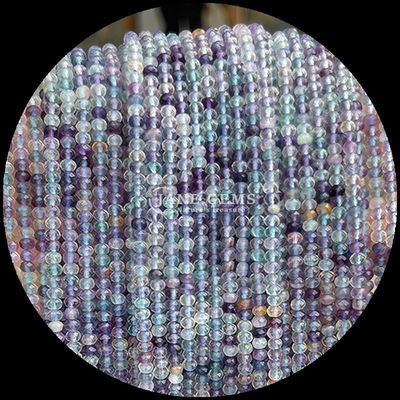 Fluorite Carnélien pierre précieuse naturelle perles facettes en forme d' abaque perles en vrac fils pour l' énergie de guérison et de bricolage bijoux
