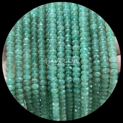 Fluorite Carnélien pierre précieuse naturelle perles facettes en forme d' abaque perles en vrac fils pour l' énergie de guérison et de bricolage bijoux