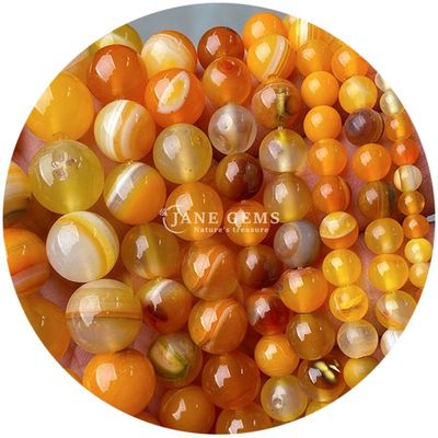 Cristaux naturels de guérison pierre précieuse perles lâches perles de pierre lisse pour la fabrication de bijoux