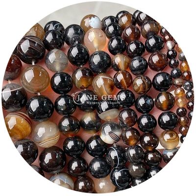 Véritable agate perles lâches agate rouge perles de fil pour porte-clés / bijoux / artisanat faire cadeau