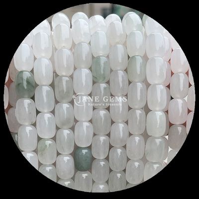 Rose quartz clair quartz pierre précieuse naturelle perles fils de perles en forme de tonneau de pierre précieuse naturelle pour les cadeaux sur mesure