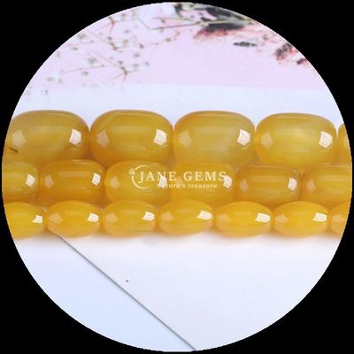 Perles de pierres précieuses Carnélien Agate vert cristal naturel Pierre précieuse en fût en forme de perles en peluche Franges pour la fabrication de bijoux