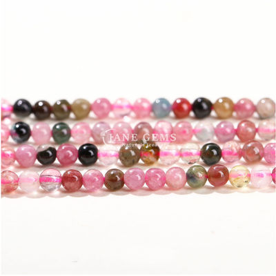 Pierre naturelle authentique, pierre précieuse, polissée, lisse, ronde, en forme de perle, pour le collier de bracelet.