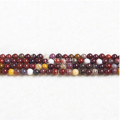 Perles de pierre naturelle Perles de pierre en vrac Perles de cristal grenat rouge jaspe noir agate Perles pour la fabrication de bijoux