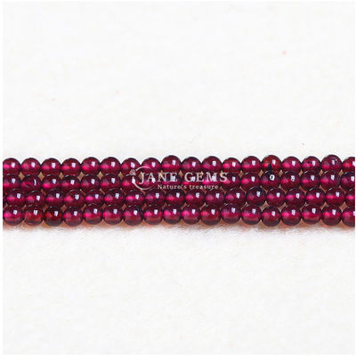 Perles de pierre naturelle Perles de pierre en vrac Perles de cristal grenat rouge jaspe noir agate Perles pour la fabrication de bijoux