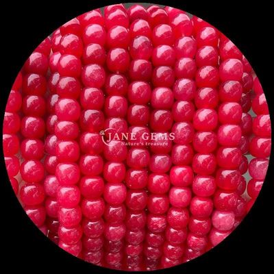 Perles de pierres précieuses rose quartz glace jade vert cristal naturel pierre précieuse de forme de pomme fils de perles en vrac pour la fabrication de bijoux