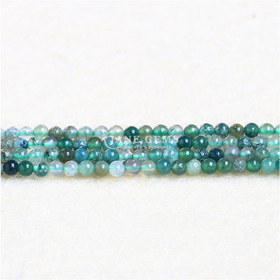 Des perles à l'œil de tigre en cristal naturel, des perles rondes, des perles de dentelle, des perles de pierre précieuse, des perles de guérison pour la fabrication de bijoux.