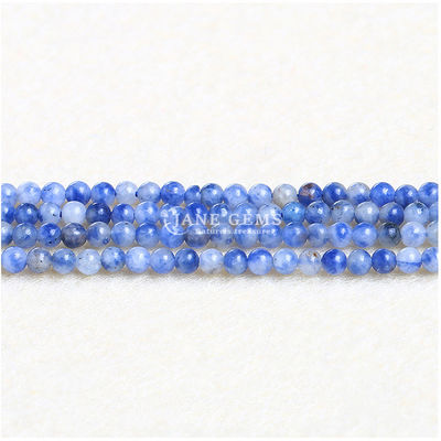 Forme ronde cristalline Perles lâches fil clair Quartz Unakite Pour faire de l'artisanat