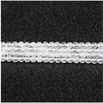 Forme ronde cristalline Perles lâches fil clair Quartz Unakite Pour faire de l'artisanat