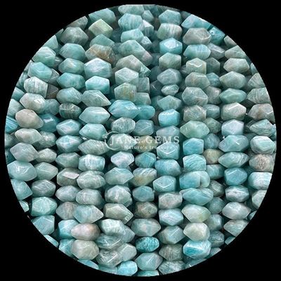 Perles de pierre précieuses cristal naturel amazonite oeil d'aigle pierre précieuse irrégulière en forme tombée lâche fils de perles pour la fabrication de bijoux