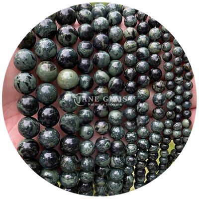 Joaillerie de cristal faite à la main artisanat rond Perles de jaspe rouge pour bracelets Colliers