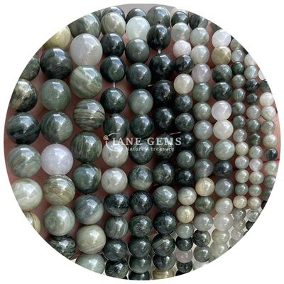 Des perles de pierre précieuse en rhodochrosite à rayures noires naturelles pour les bijoux