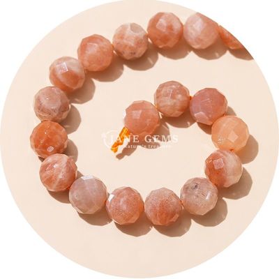 pierre précieuse naturelle à facettes véritable pierre précieuse naturelle couper des perles en brins lâches pour la fabrication de bijoux