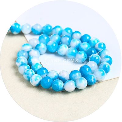 Persan Jade pierre Perles cordes Perles en file libre Bon pour les bijoux Faire un bracelet Diy