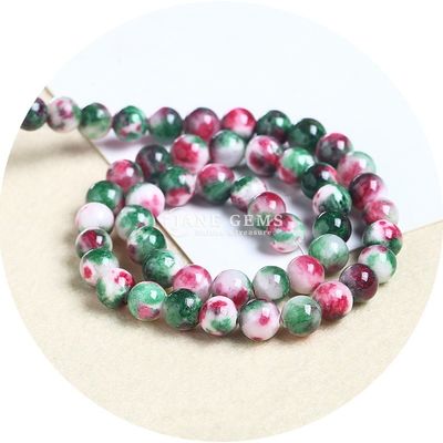 Persan Jade pierre Perles cordes Perles en file libre Bon pour les bijoux Faire un bracelet Diy
