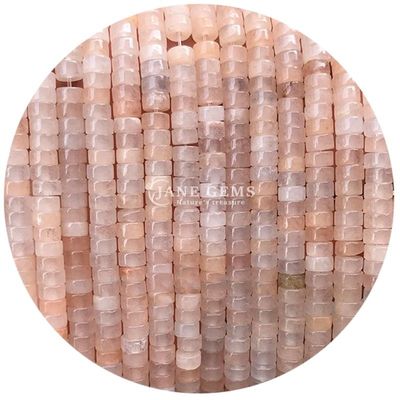 Des perles de cristal naturelles à angle droit en forme de perles lâches pour les bijoux