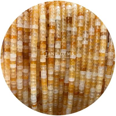 Des perles de cristal naturelles à angle droit en forme de perles lâches pour les bijoux