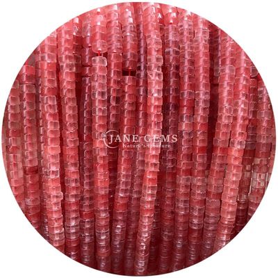 Perles de cristal en forme d'angle droit Dalmatien Jaspe Perles lâches pour faire des bricolages