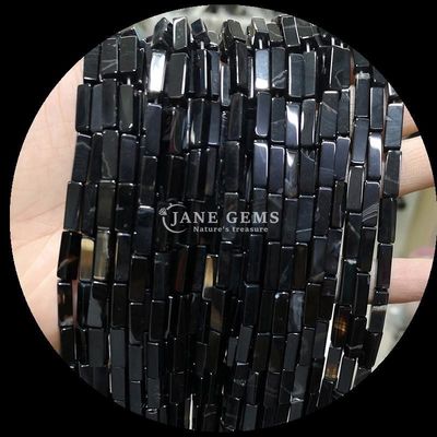 Forme carrée rectangulaire Franges de perles lâches pour bracelets Agate rouge naturel Améthyste