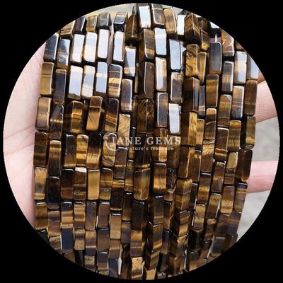 Forme carrée rectangulaire Franges de perles lâches pour bracelets Agate rouge naturel Améthyste