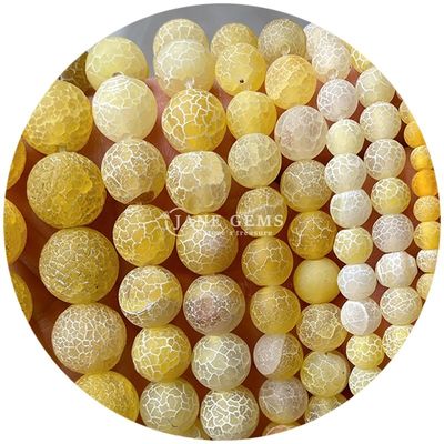 Différentes perles de cristal agate à l'air libre de pierre de cristal pour la fabrication de bracelets de cristal faits à la main