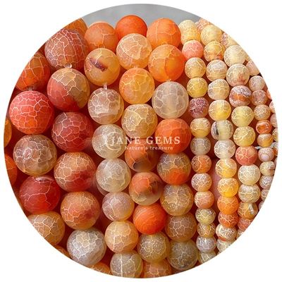 Différentes perles de cristal agate à l'air libre de pierre de cristal pour la fabrication de bracelets de cristal faits à la main