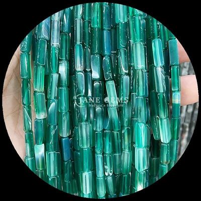 Rectangle Zèbre Jaspe Lapis Lazuli Perles de pierre précieuse Franges lâches pour la fabrication de bijoux
