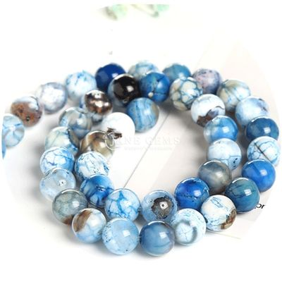 Polissage de l' agate de glace pour la fabrication de bijoux