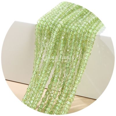 Perles de pierres précieuses Fraise Quartz Apatite Cristal Perles lâches Pour bricolage Artisanat Jeux de fabrication