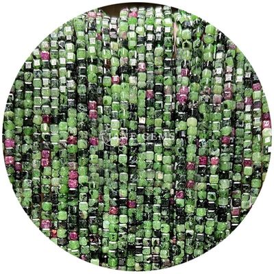 Variété de couleurs pierre précieuse naturelle perles lâches cubes de sucre de forme pour la fabrication de bijoux personnalisables