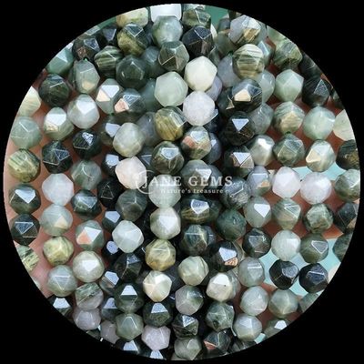 Carreaux de pierre à flèche en pierre précieuse à facettes multicolores pour bijoux de bricolage