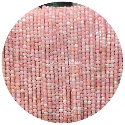 Artisanat de bricolage Jeux de bijoux Perles de pierre précieuse Opal rose Jade australien