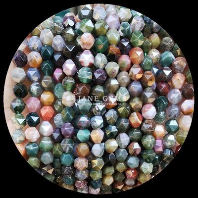 Délicieuses perles de pierre précieuse de couleurs multiples de taille diamantée Quartz clair Carnélien Franges lâches pour la fabrication de bijoux exquis