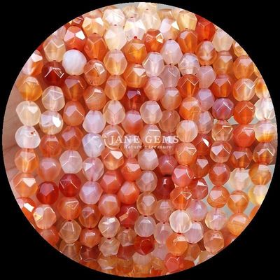 Délicieuses perles de pierre précieuse de couleurs multiples de taille diamantée Quartz clair Carnélien Franges lâches pour la fabrication de bijoux exquis