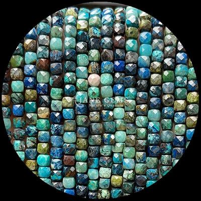 Des perles en pierre précieuse naturelle en forme de cube, en fluorite, en morganite, en fils lâches, pour la fabrication de bijoux.