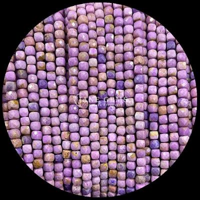 Des perles en pierre précieuse naturelle en forme de cube, en fluorite, en morganite, en fils lâches, pour la fabrication de bijoux.
