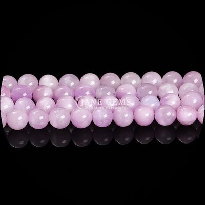 Coloriages ronds de pierres précieuses perles grenat morganite pour bijoux faire des bracelets bricolage colliers / boucles d'oreilles