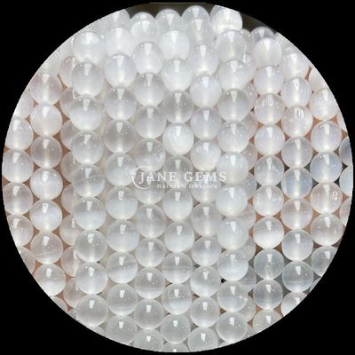 Coloriages ronds de pierres précieuses perles grenat morganite pour bijoux faire des bracelets bricolage colliers / boucles d'oreilles