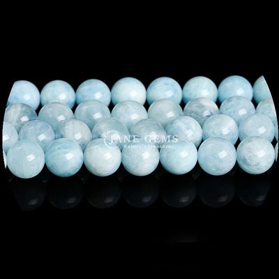 Forme ronde assortie de perles de pierres précieuses naturelles Labradorite Amazonite Franges lâches Pour les modèles de bijoux de bricolage
