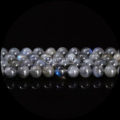 Forme ronde assortie de perles de pierres précieuses naturelles Labradorite Amazonite Franges lâches Pour les modèles de bijoux de bricolage