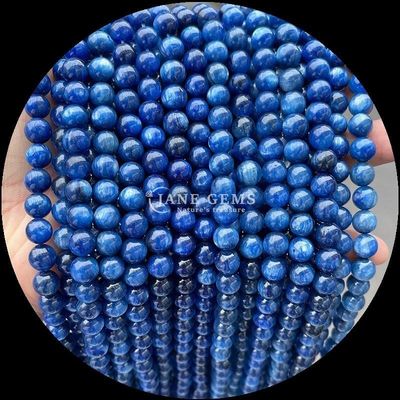 pierre précieuse naturelle avec coupe ronde pierre de lune fluorite Océan Jaspe Franges lâches perles pour bijoux de bricolage