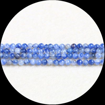 Coloriages ronds Perles de pierre précieuse Origine pour bricolage Bracelets Colliers Boucles d'oreilles Couleurs variées