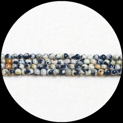 Coloriages ronds Perles de pierre précieuse Origine pour bricolage Bracelets Colliers Boucles d'oreilles Couleurs variées