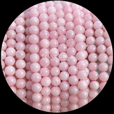Perles rondes de couleurs variées Quartz rose naturel or Rutilé Quartz pour bijoux de bricolage