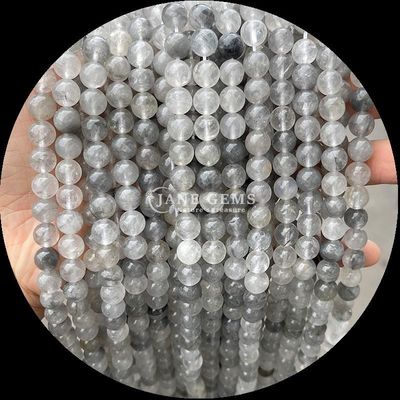 Perles rondes de couleurs variées Quartz rose naturel or Rutilé Quartz pour bijoux de bricolage