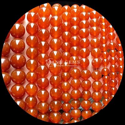 Forme ronde 8 mm Perles de pierre précieuse naturelle Perles d'agate diverses Perles de cornaline jaune rayé d'agate perle lâche pour bijoux de bricolage