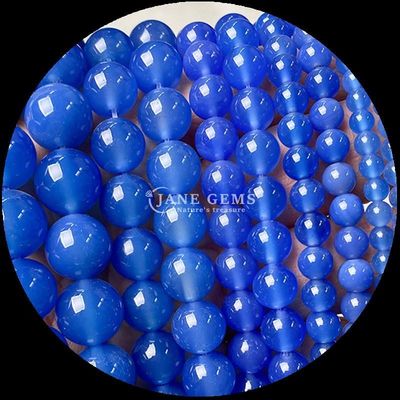 Ronde 8 mm Polie perles de pierre précieuse naturelle fils pour bijoux faire des bracelets bricolage colliers en multi couleurs