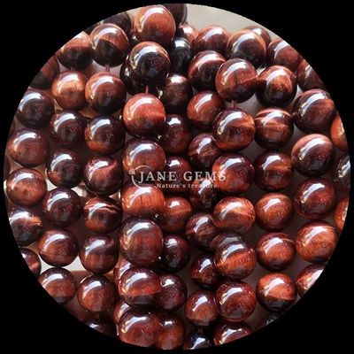 Perles de pierres précieuses découpées en 8 mm polies en couleurs variées pour les projets de perles